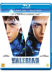Valerian and the City of a Thousand Planets 3D   (2017)  (Blu-Ray)